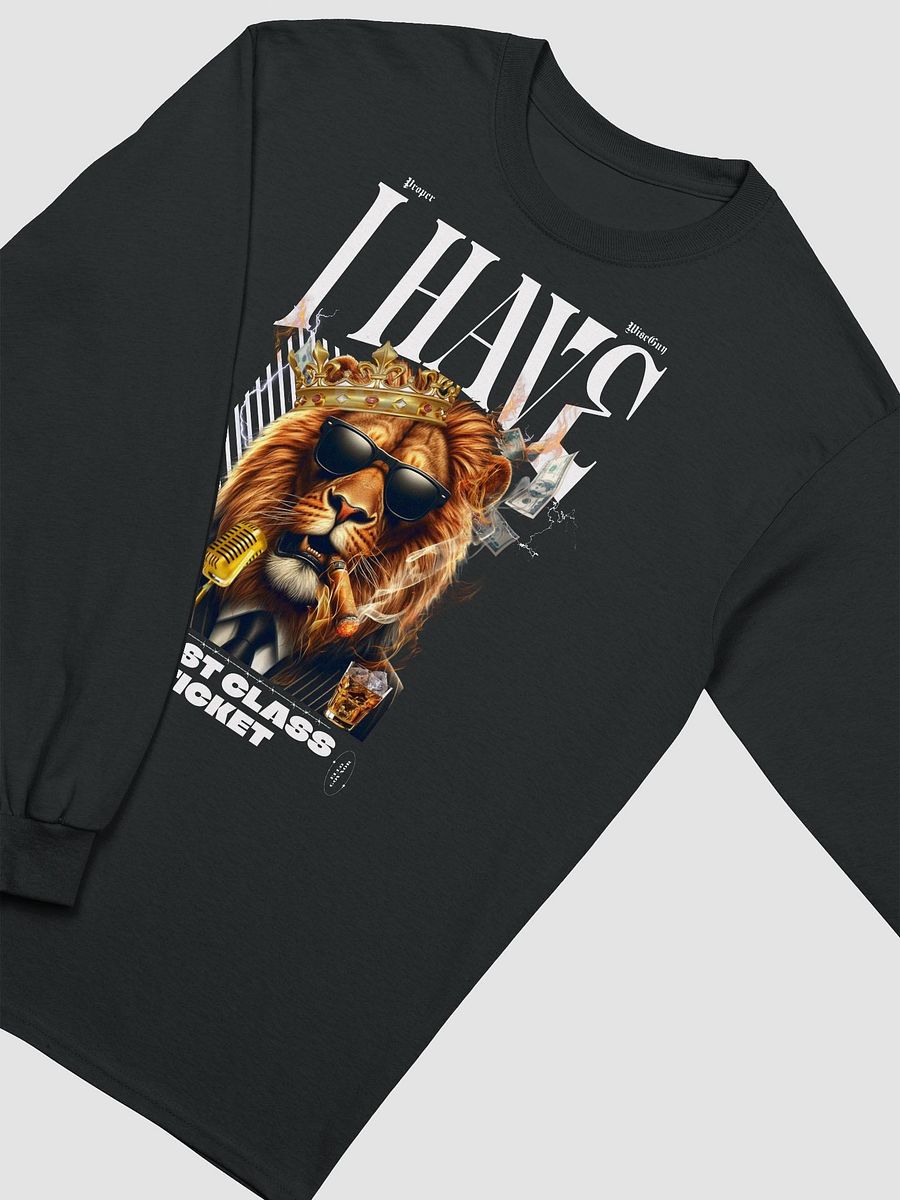 I Have a First Class Ticket Sexy Long Sleeve product image (7)