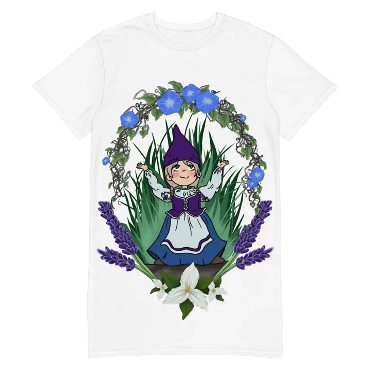 Cozy Garden Logo T-Shirt Dress product image (2)