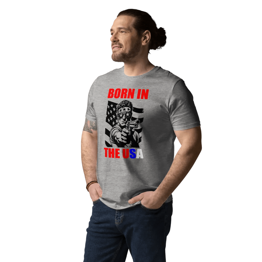 Born in the Usa  patriotic patriot t shirt product image (12)