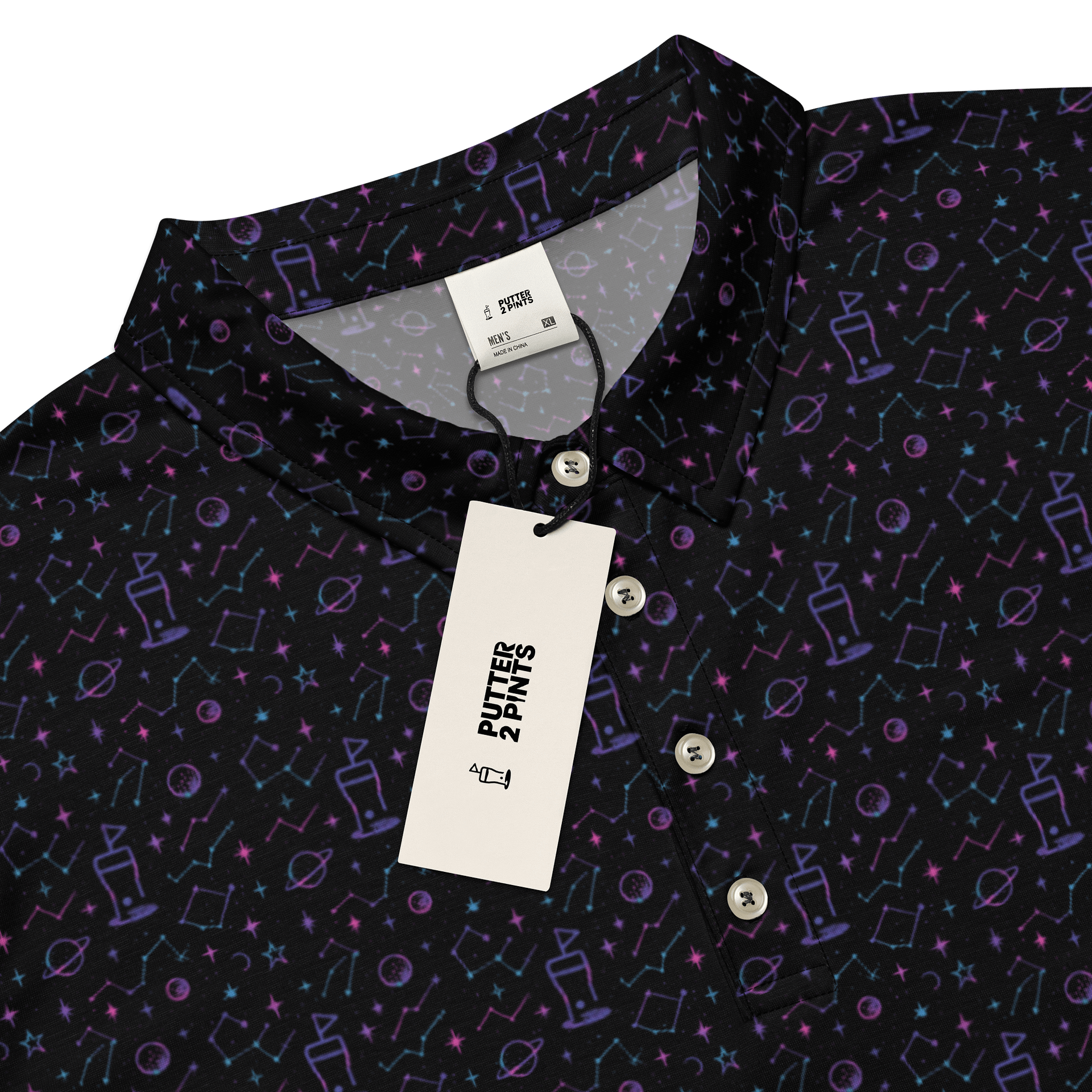 “Stellar Slice Polo” – Putter 2 Pints product image (1)