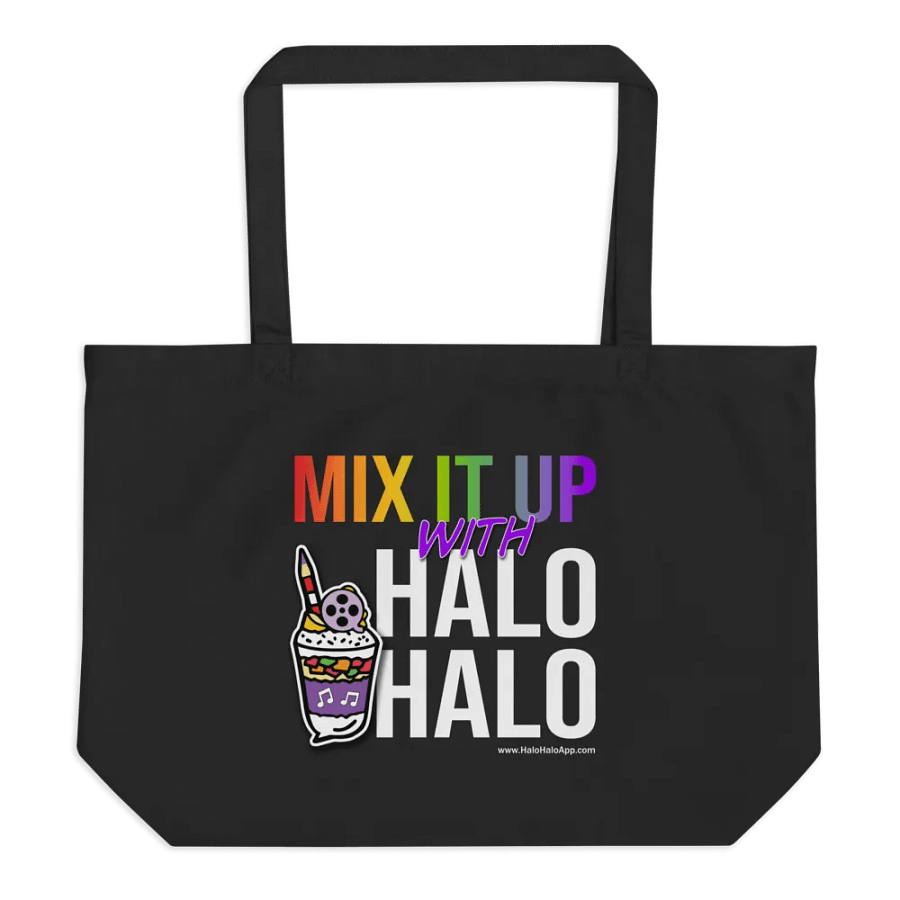 Mix it up with Halo-Halo Organic Tote product image (1)