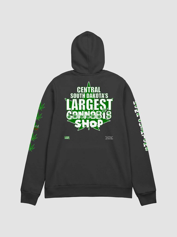 Hemp Quarters Black Super Soft Hoodie product image (2)