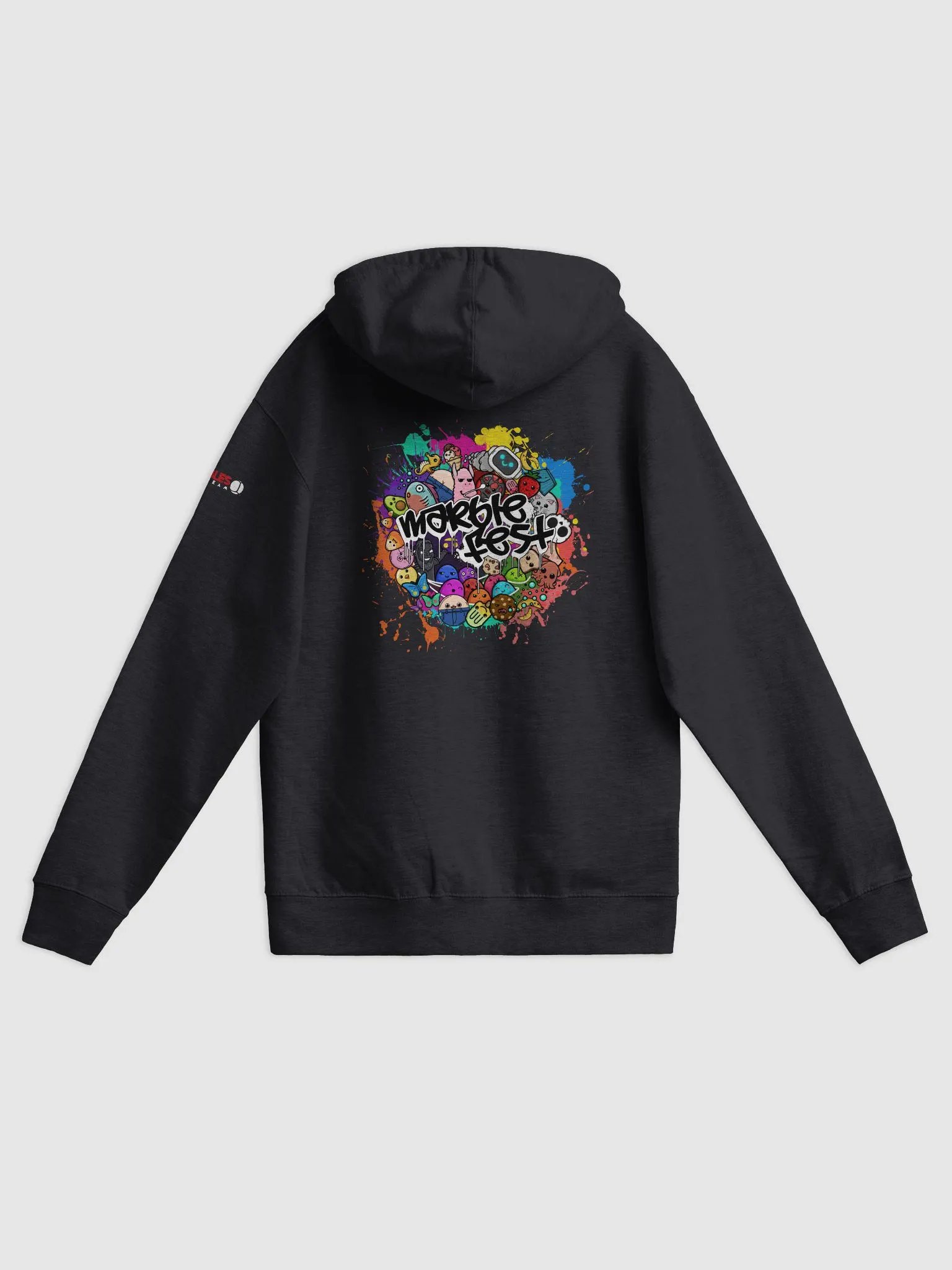 Marble Fest 32 Zip Up Hoodie product image (1)