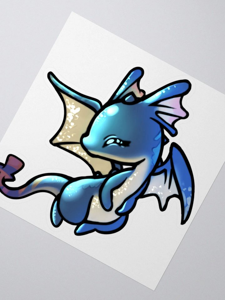 FFXI Dragoon Wyvern Chibi Sticker product image (2)