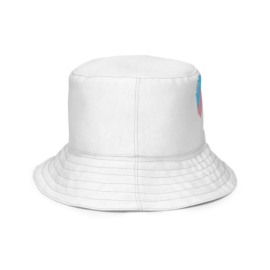 Trans heart Bucket hat product image (3)