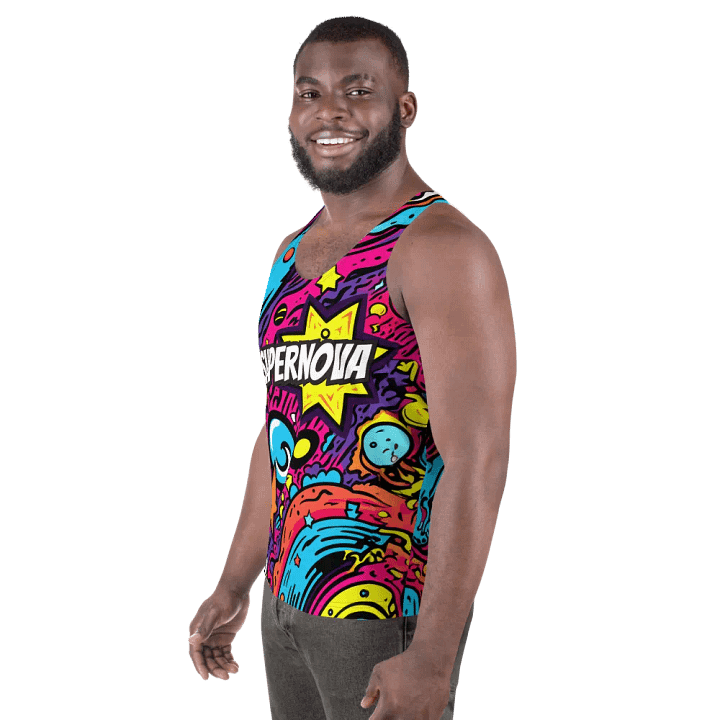 Supernova Dodgeball Club All-Over Print Men's Tank Top product image (1)
