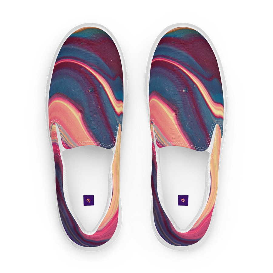 Abstract Slip-On Canvas Shoes product image (1)