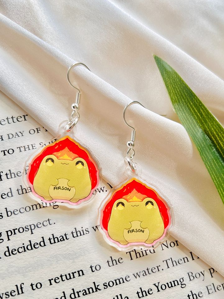 Arson Frog Earrings product image (1)