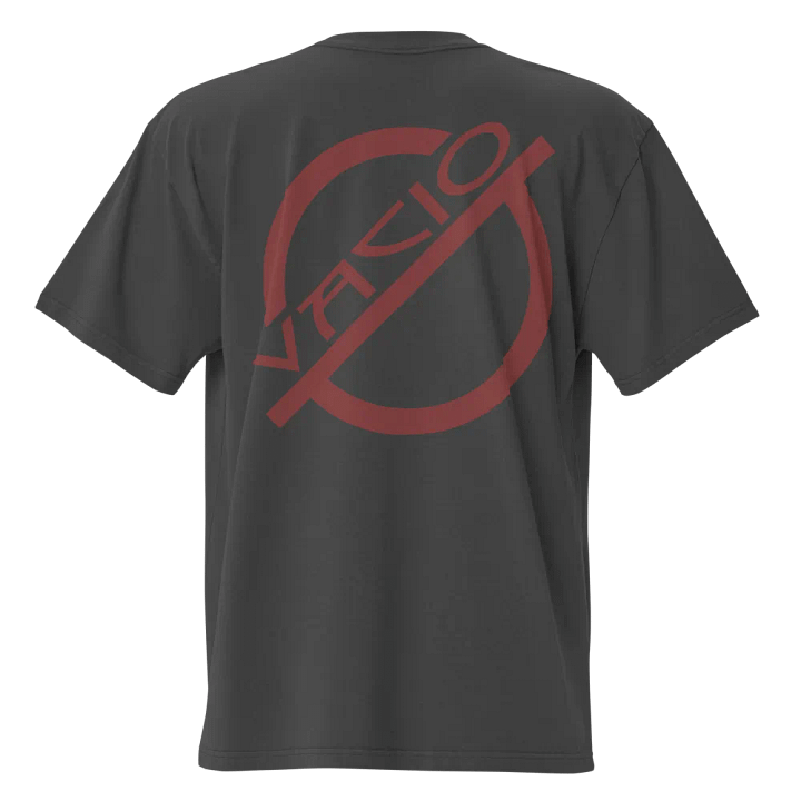 VACIO {NULL} Logo Oversized Faded T-Shirt product image (1)