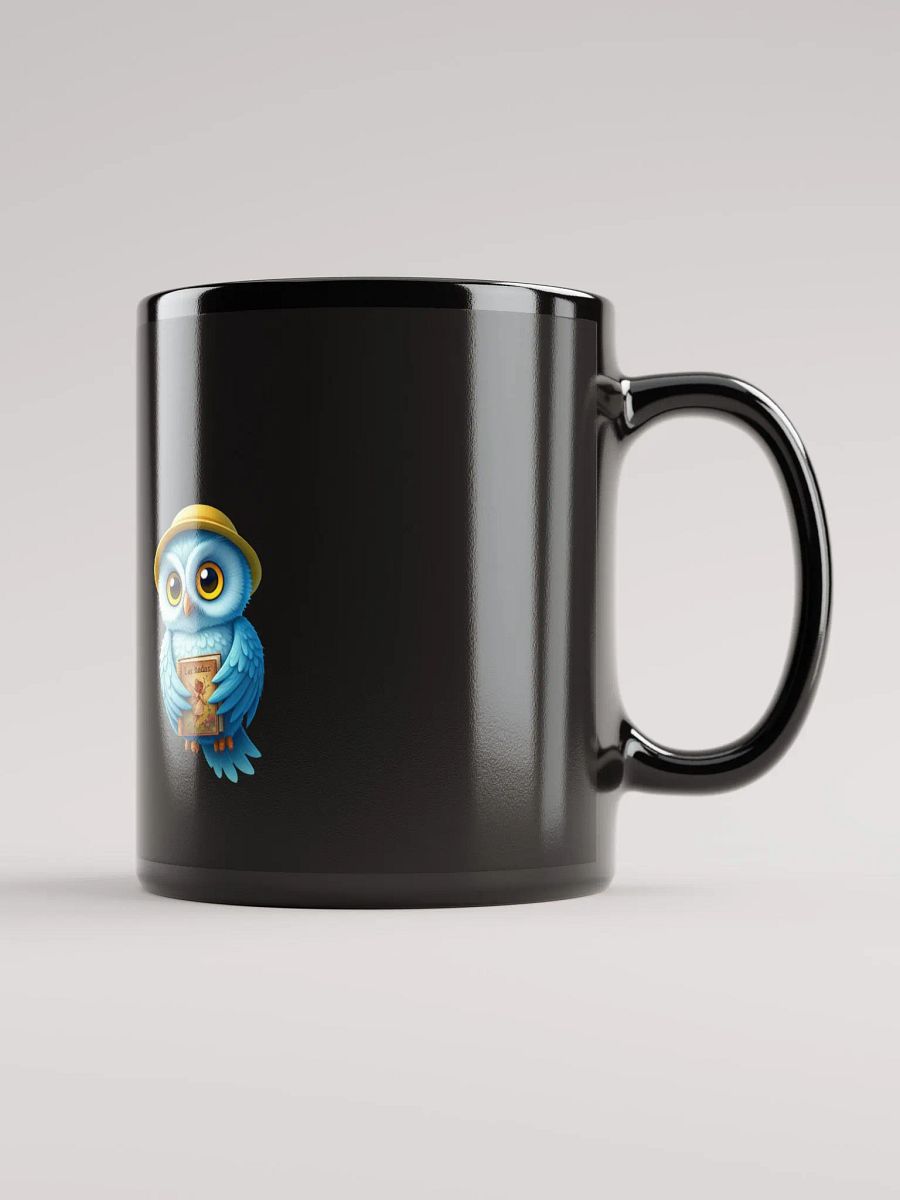 Whimsical Owl in Straw Hat Mug product image (1)