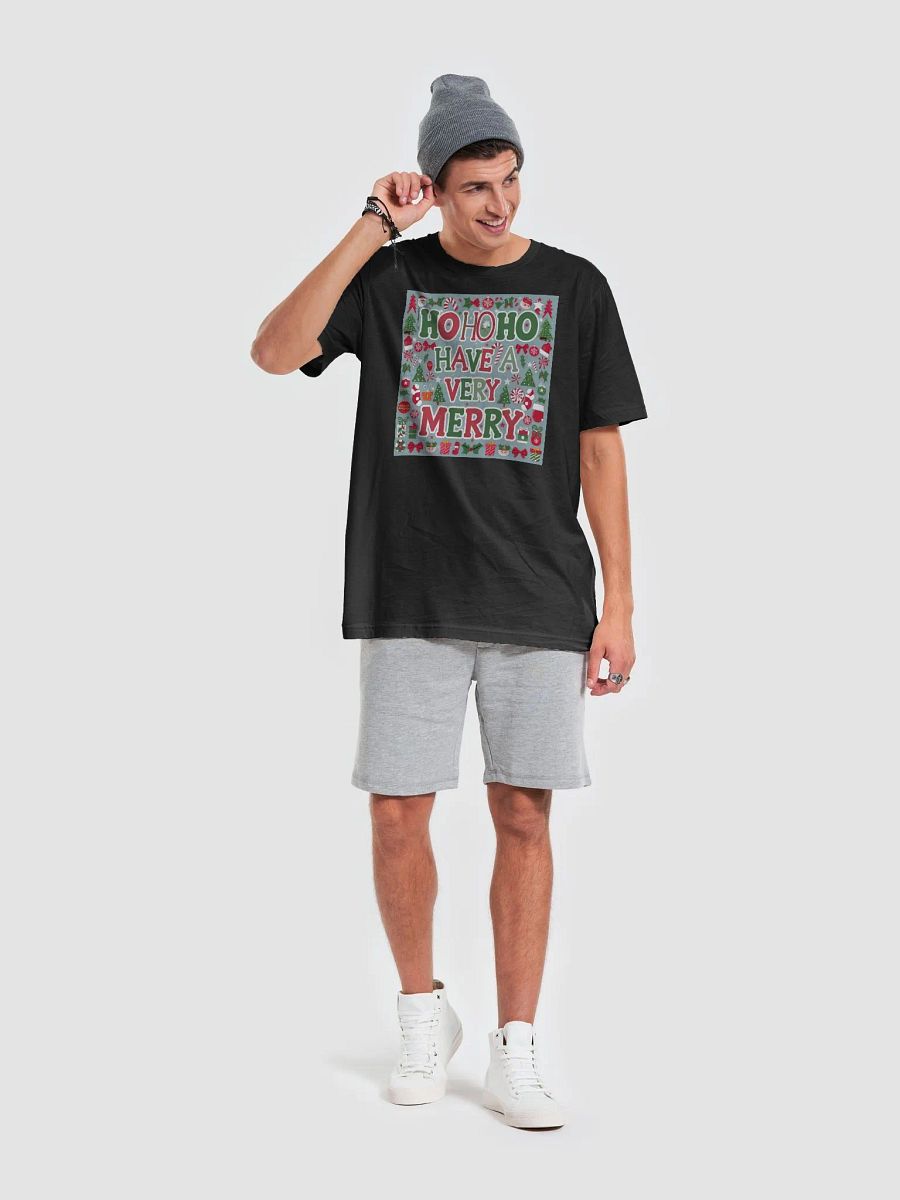 Ho Ho Ho Have a Very Merry Christmas Unisex T-shirt for men and women product image (55)