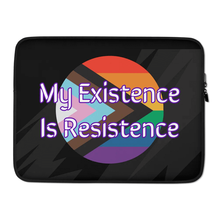 Resistors, My Existence is Resistance, Laptop Sleeve product image (2)