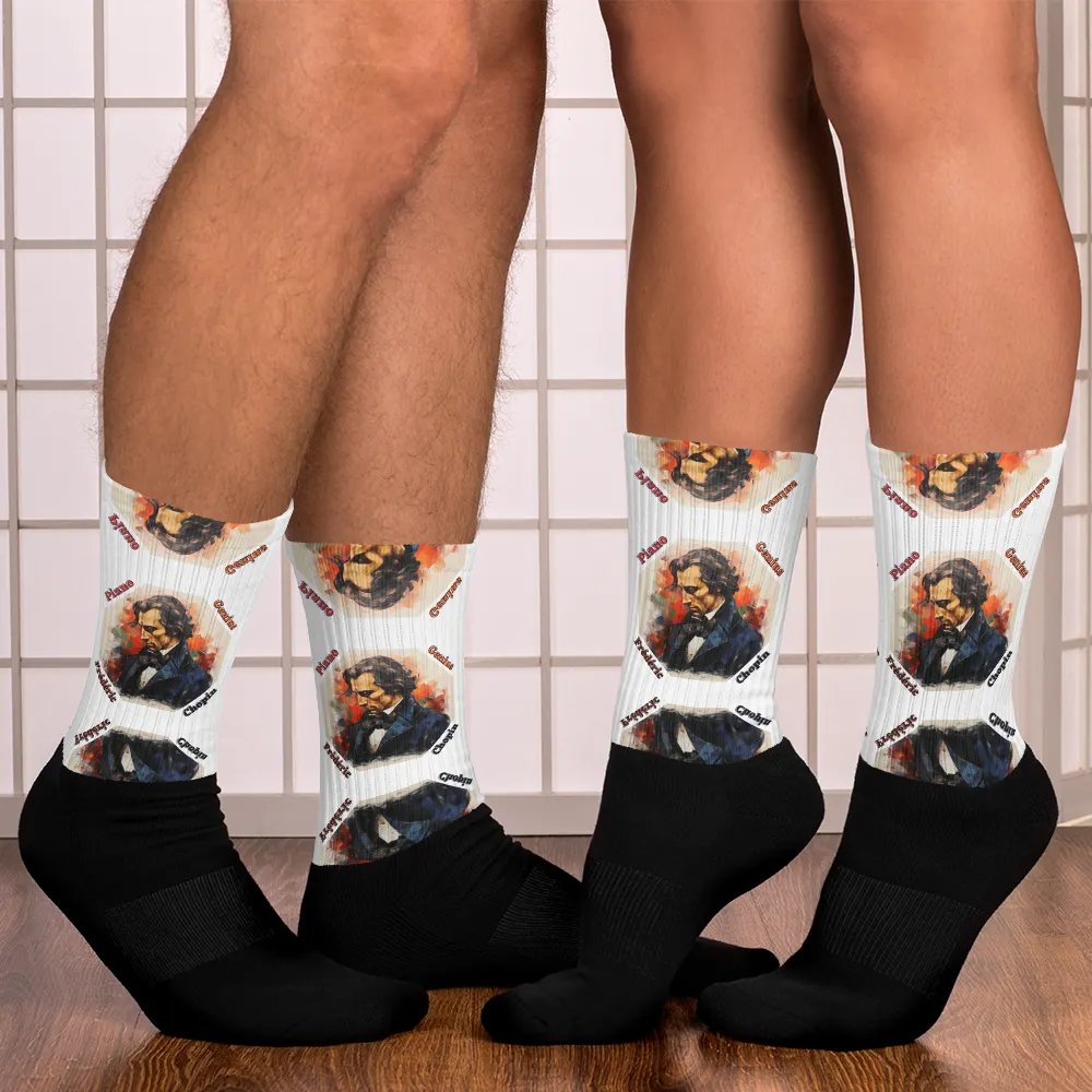 Frédéric Chopin - Piano Genius | Socks product image (7)
