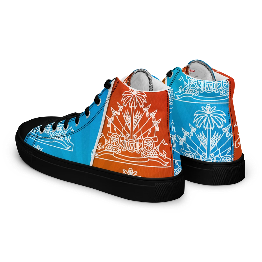 Haitian flag Men's High Tops product image (6)