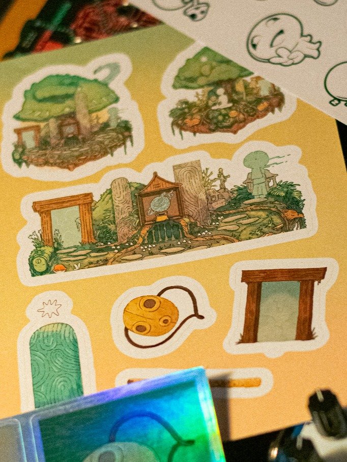 here (not rly) there - sticker pack product image (4)