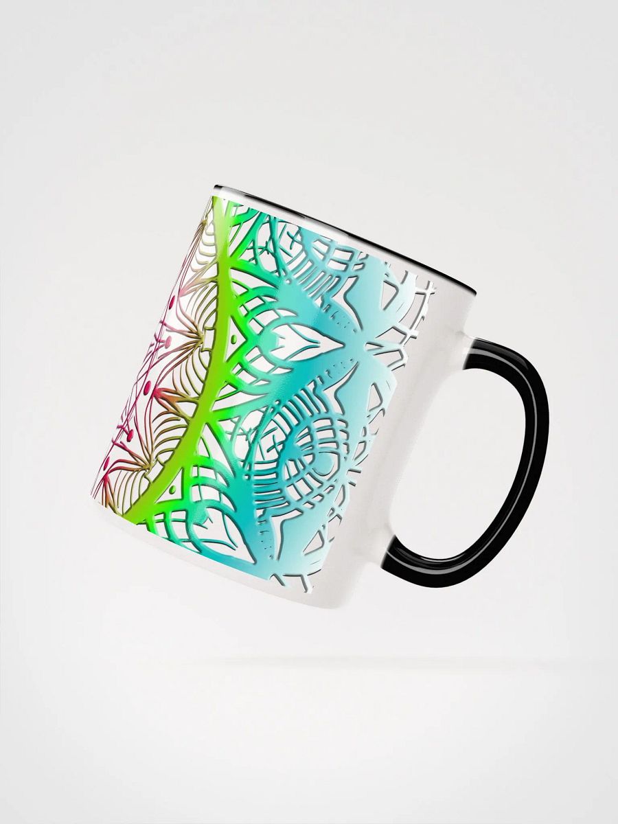 Vibrant Mandala Magic Ceramic Mug product image (3)