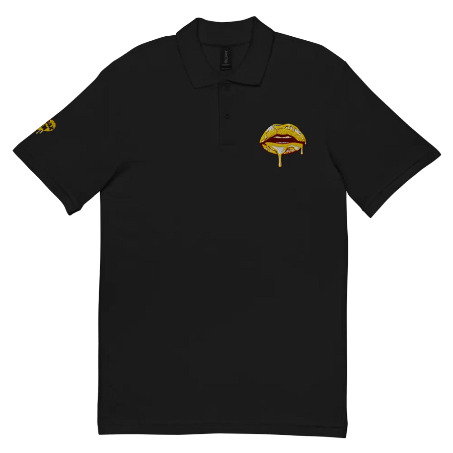 UNISEX HOT BOX FAM JFLOW LIP DRIP EMOTE POLO product image (9)
