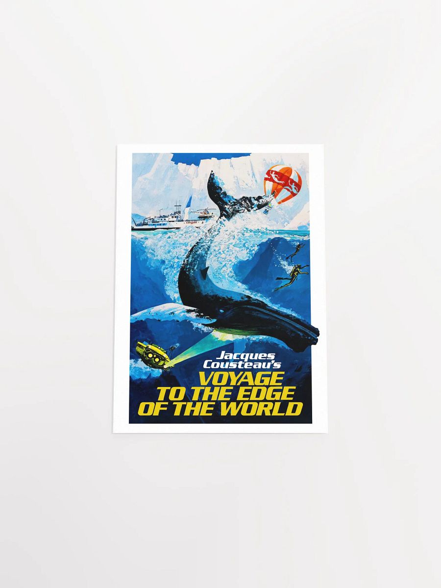 Voyage to the Edge of the World, 1976 — Jacques Cousteau movie poster product image (10)