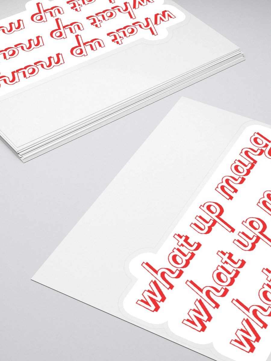 what up mang? red sticker product image (12)