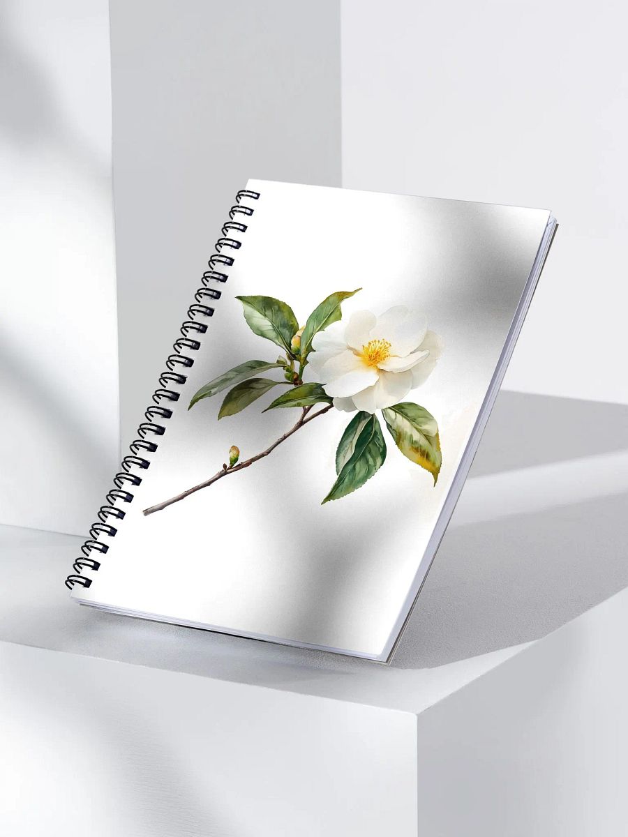 Camellia Spiral Notebook product image (3)
