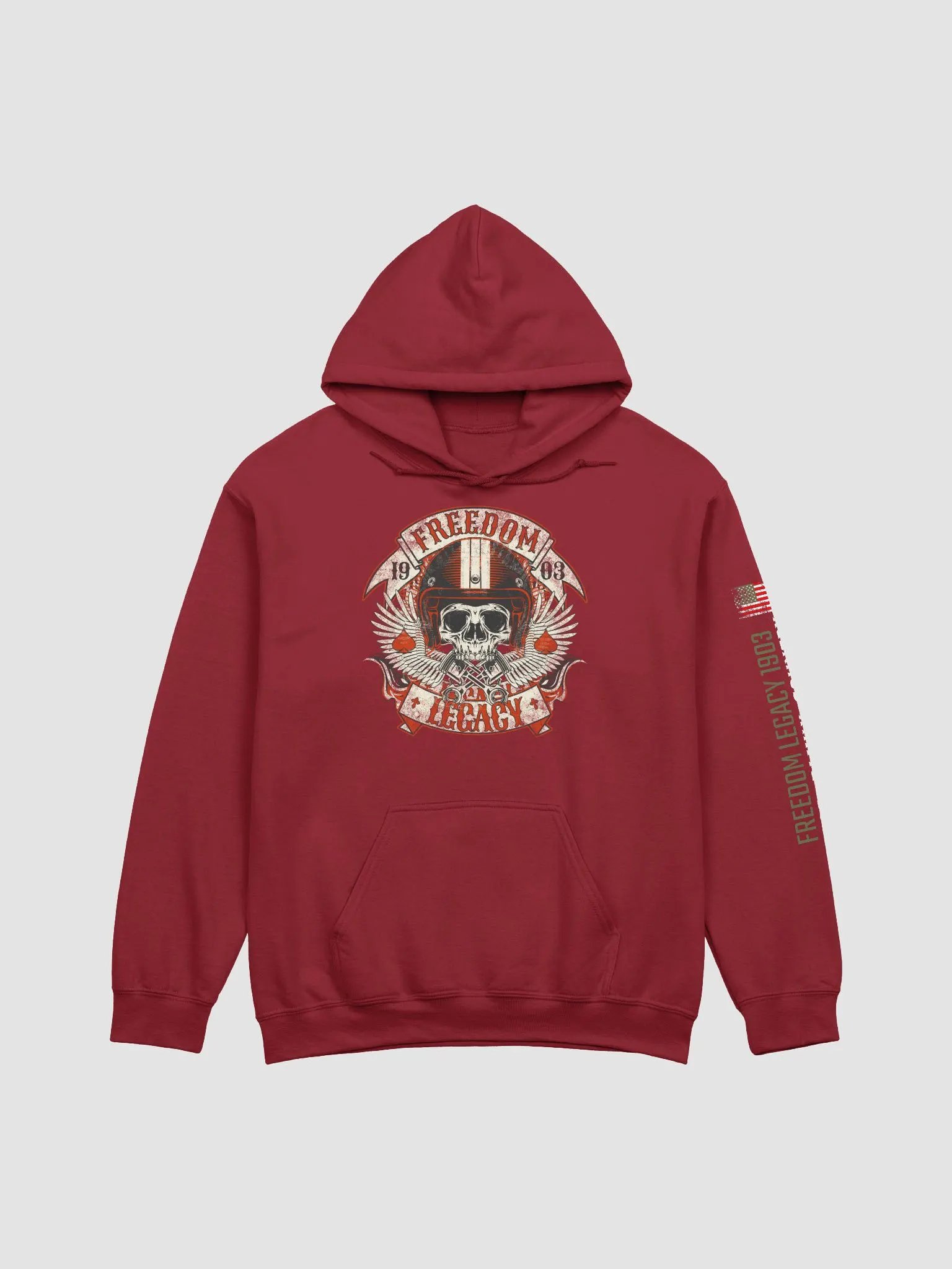 Red Spade Hoodie product image (1)