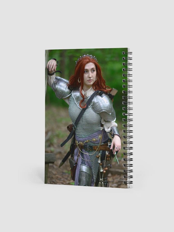 Knight and the Fox Spiral Notebook product image (2)