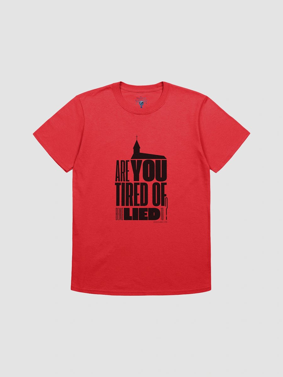 Church Lies Gilden Unisex Lightweight T-Shirt product image (7)