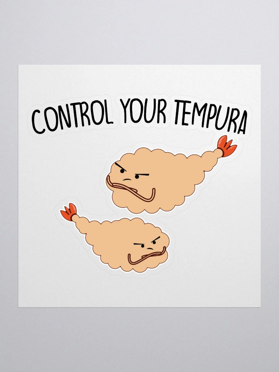 Control Your Tempura Sticker product image (1)