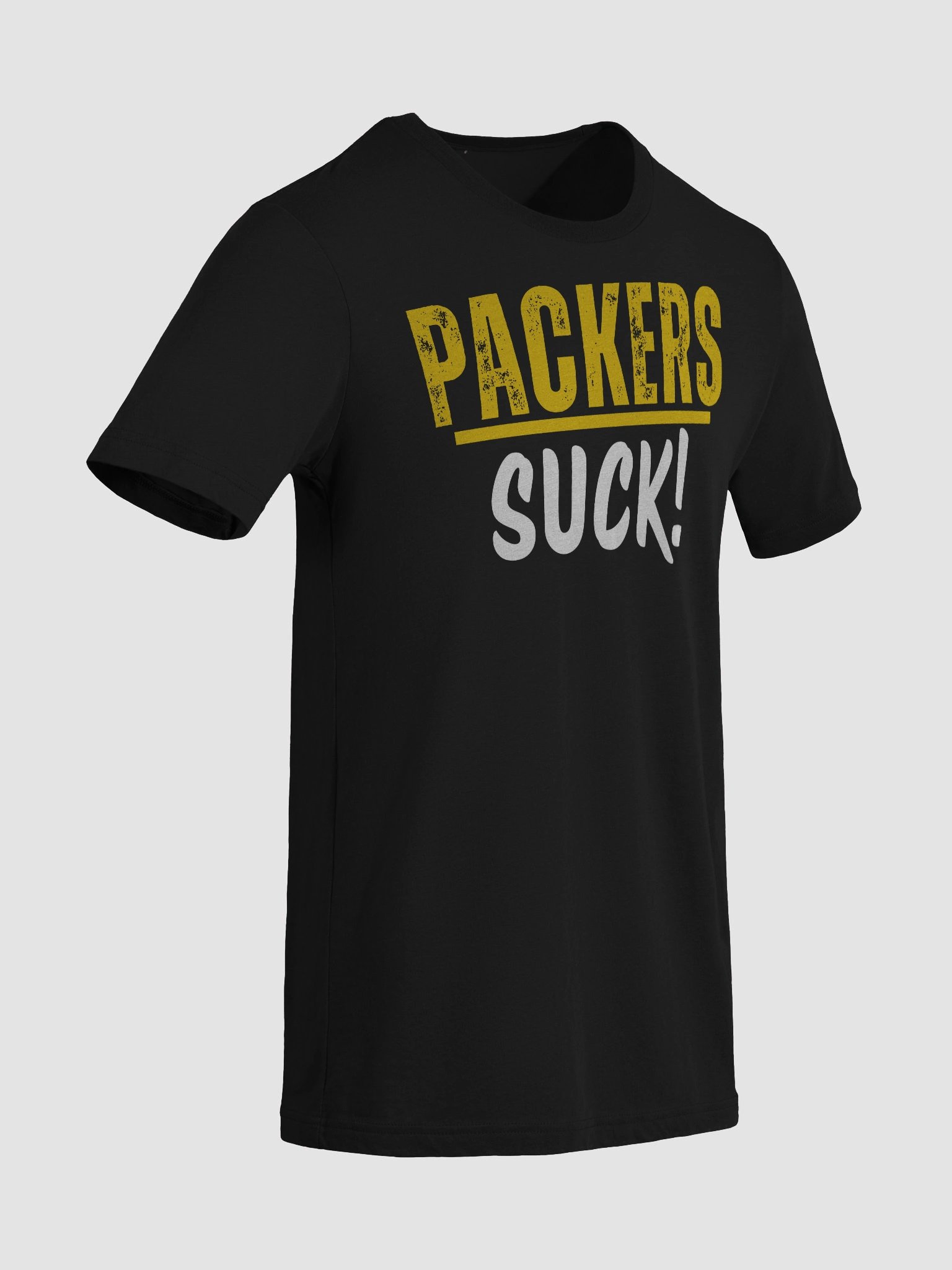 Packers Suck Tee - Yellow product image (9)