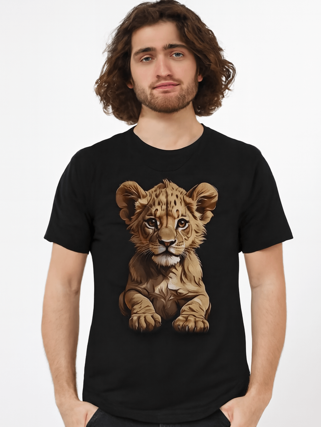 Innocent Lion Cub T-Shirt product image (1)