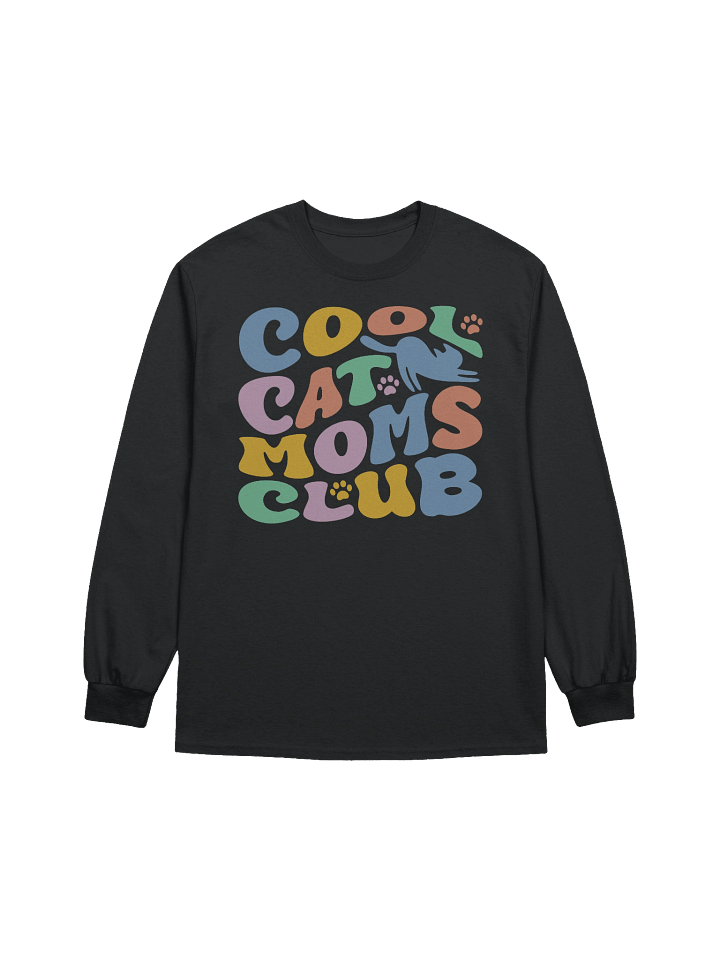 Cool Cat Moms Club 2 - Unisex Adult Long Sleeve T-shirt product image (1)