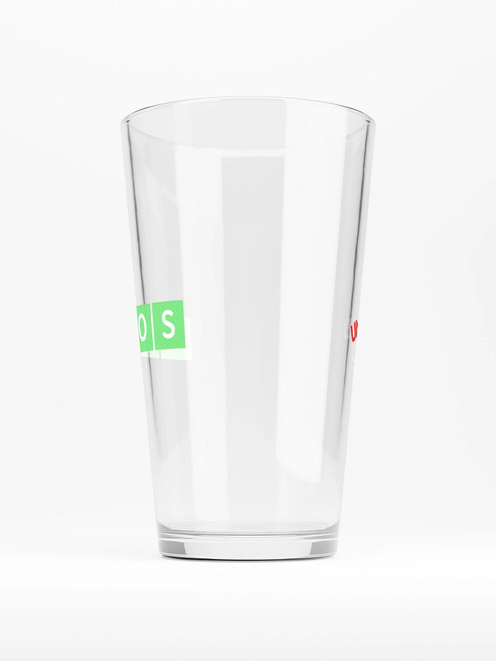 Chaos Pint Glass product image (1)