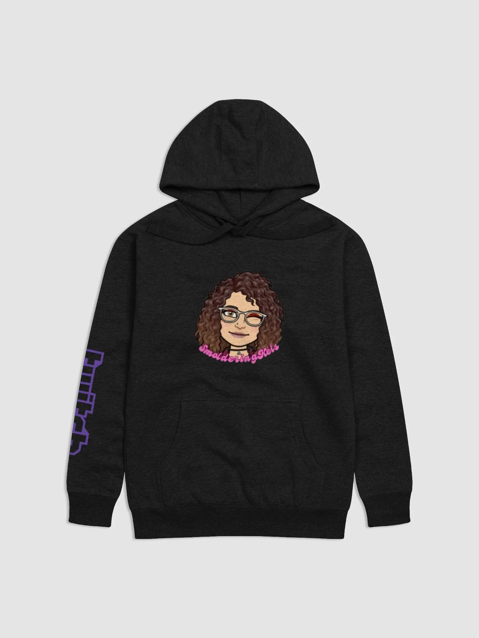 Smoldering Face Hoodie product image (1)