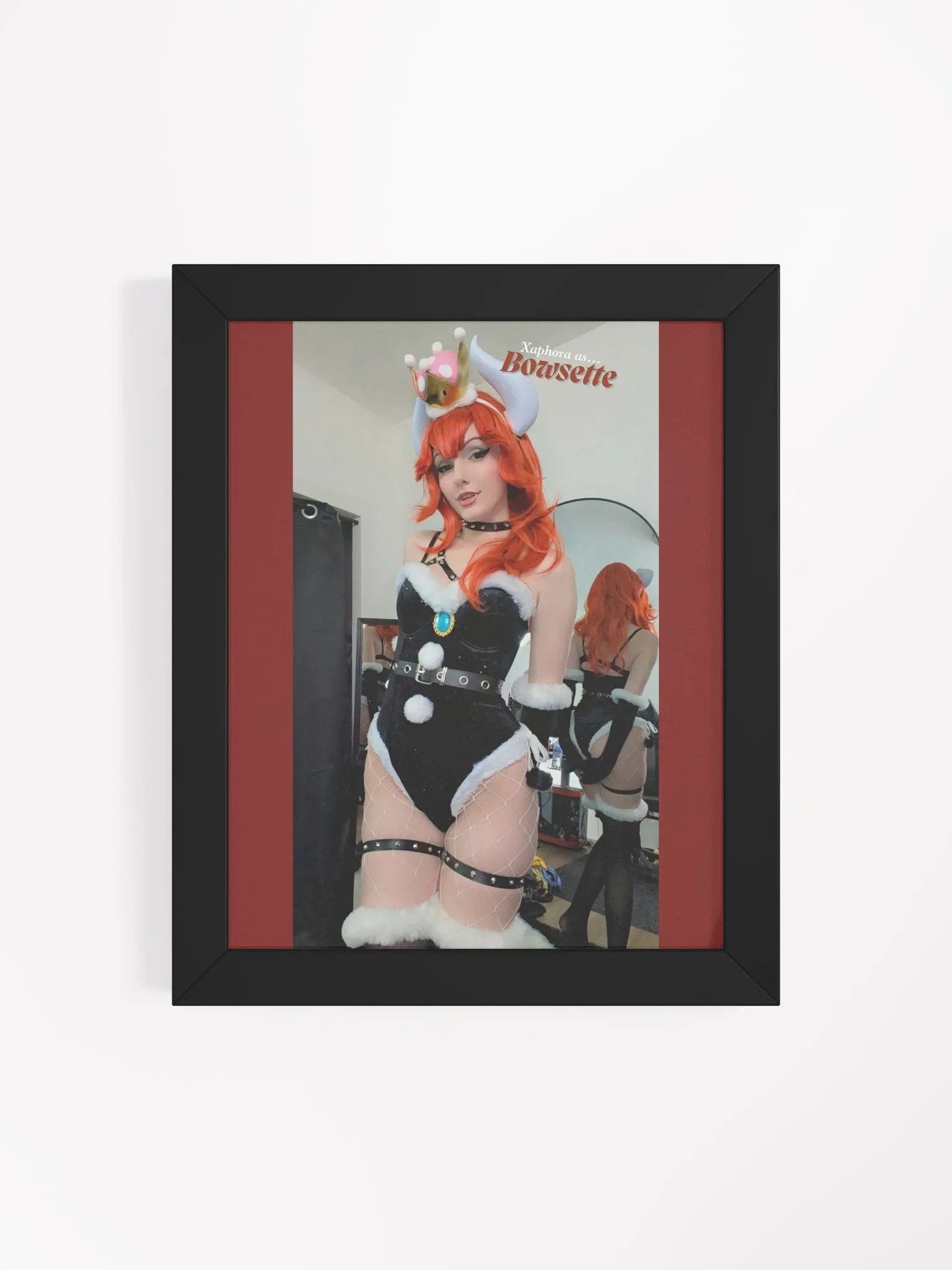 Winter Bowsette Cosplay Poster V2 product image (4)