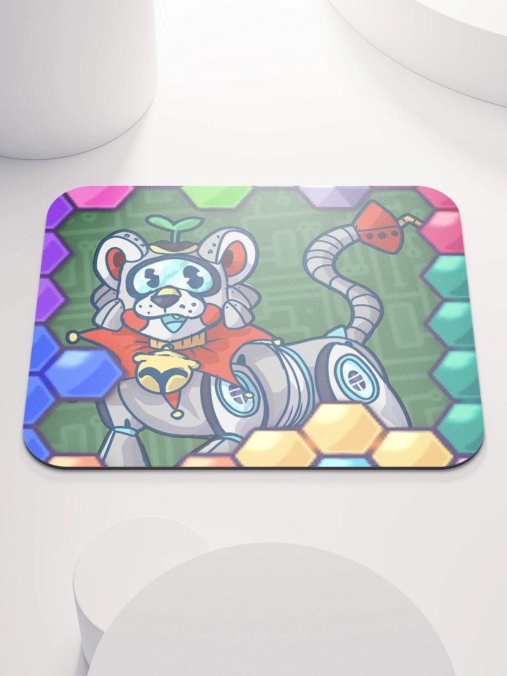 Hexagon Pixel Mouse Pad product image (1)