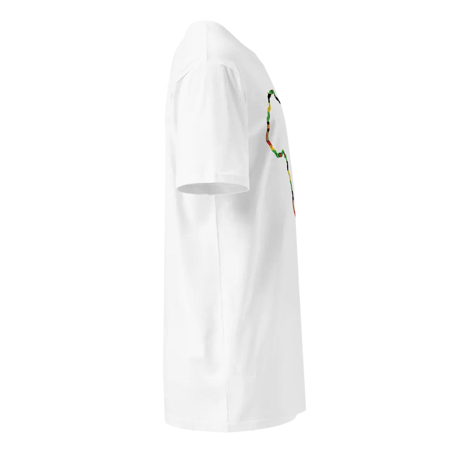 Uhuru - Men's White Africa Map Outline Tee product image (4)