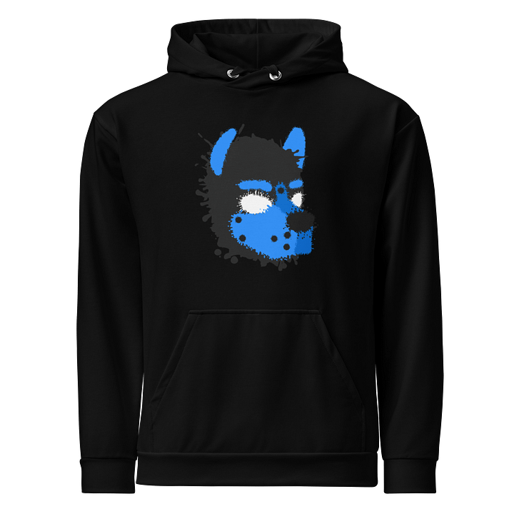 Pup Splatter Hoodie - Black / Blue product image (1)
