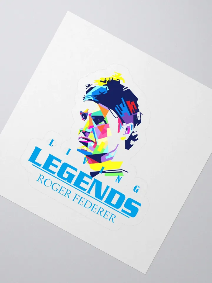 Pop Art Roger Federer Stickers product image (6)