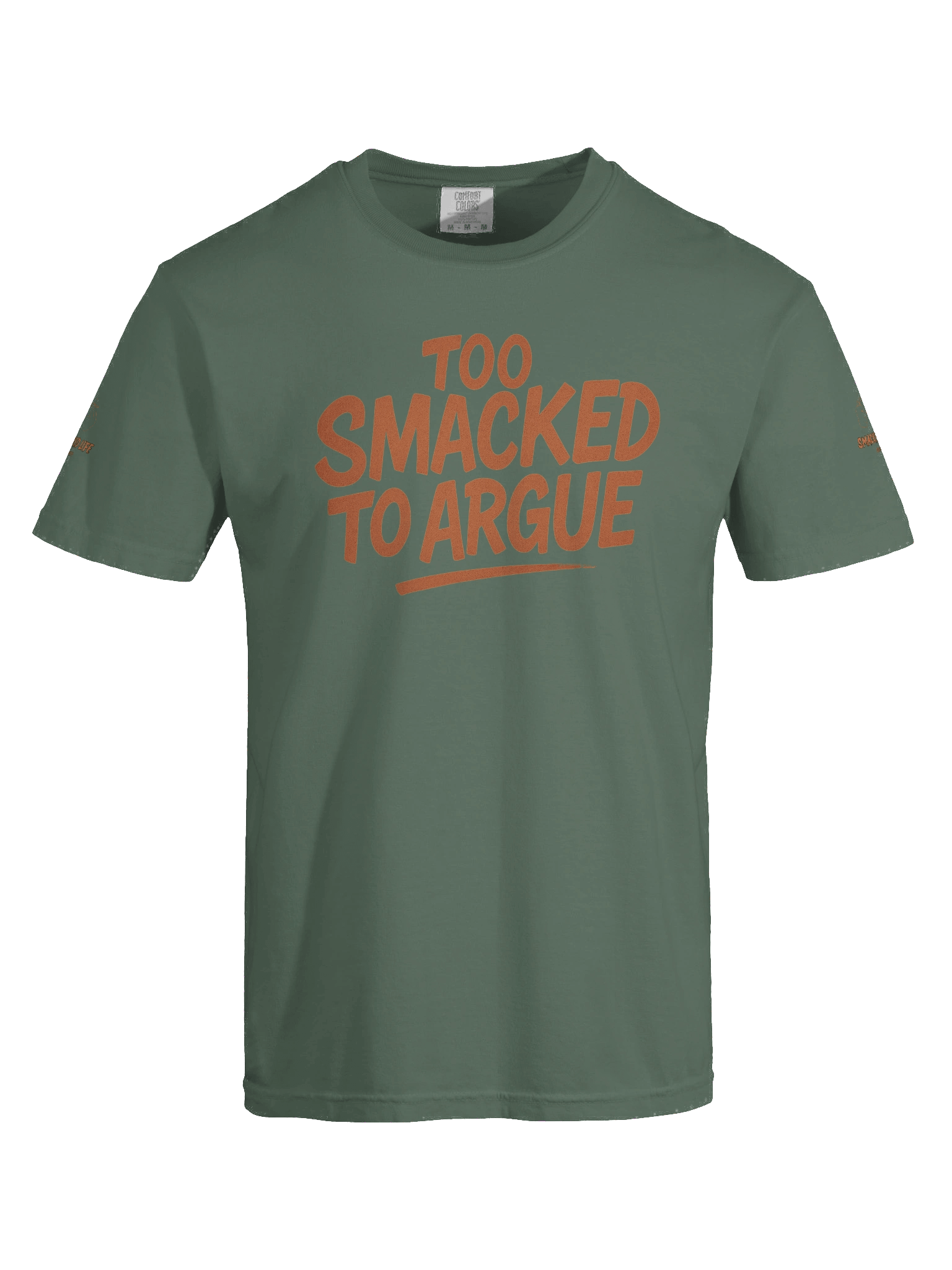 Too Smacked to Argue – Orange Alien in Ski Mask Unisex T-Shirt (Variety of Colors) product image (40)