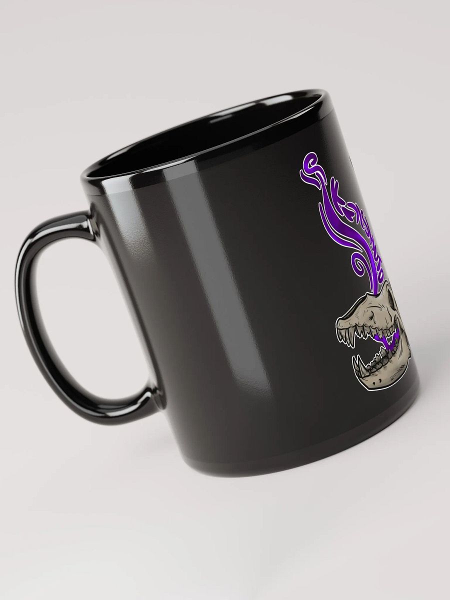 Black Glossy Mug - Ignis Skull product image (2)