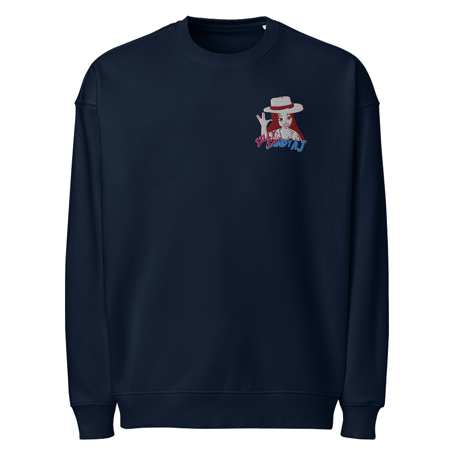 SillySandyAJ Unisex Organic Oversized Sweatshirt product image (1)
