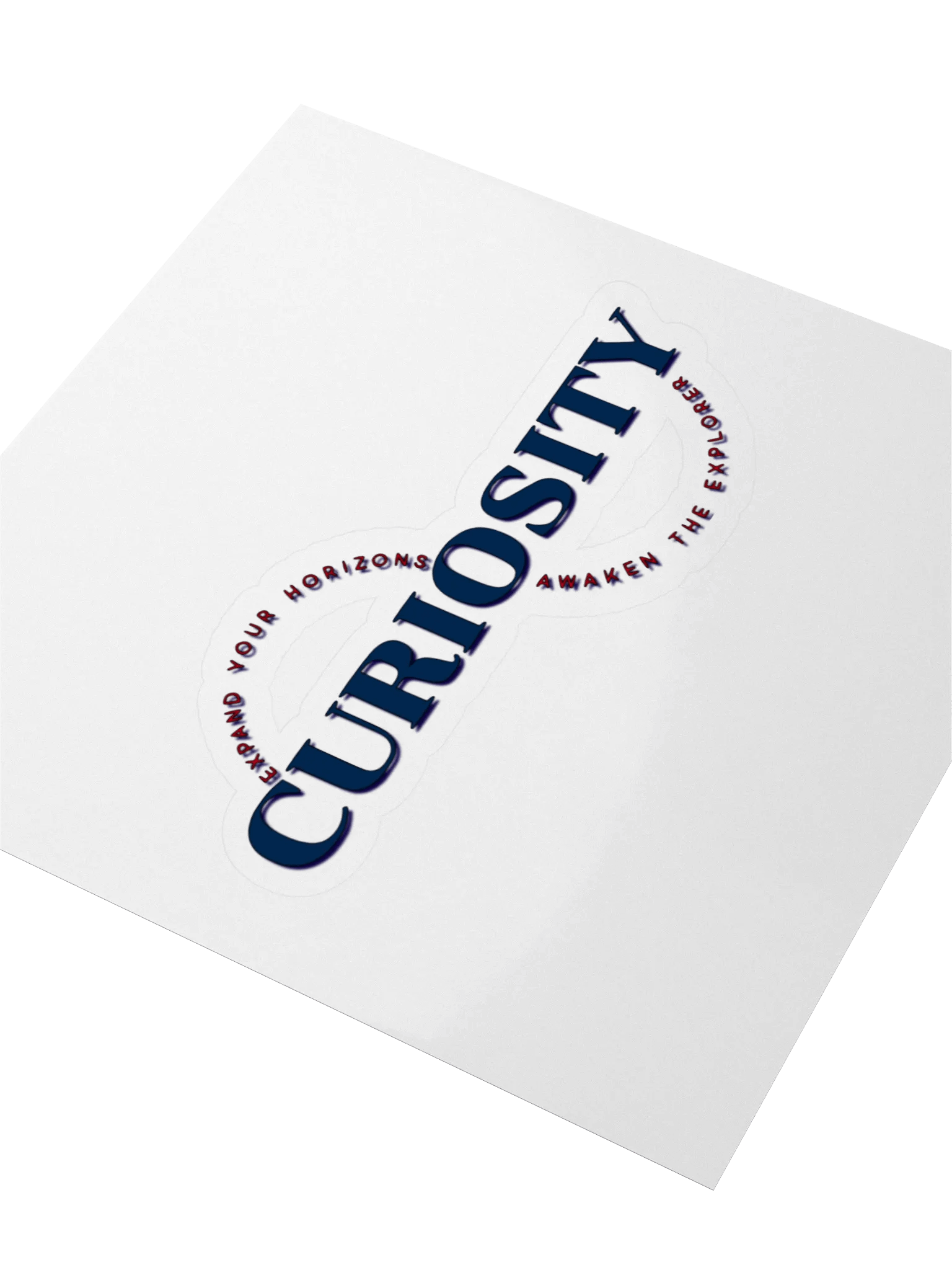 Curiosity Circle Kiss Cut Stickers product image (3)