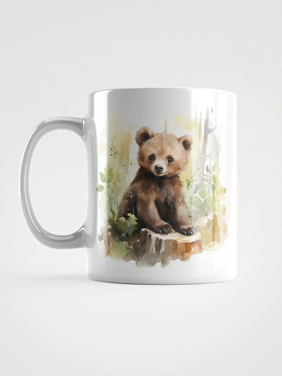 Forest Cub White Glossy Mug product image (6)