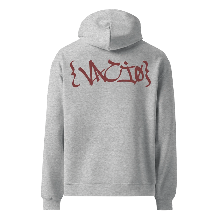 VACIO Grafitti Back Logo Relaxed Fit Hoodie (RED) product image (1)