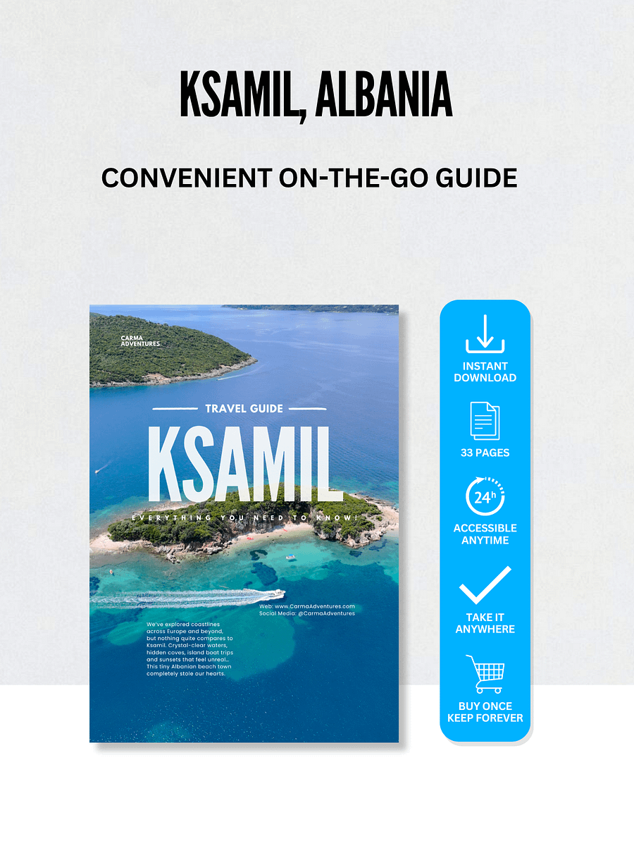 Ksamil Travel Guide + Google Maps List (60+ Locations & Expert Tips) product image (2)