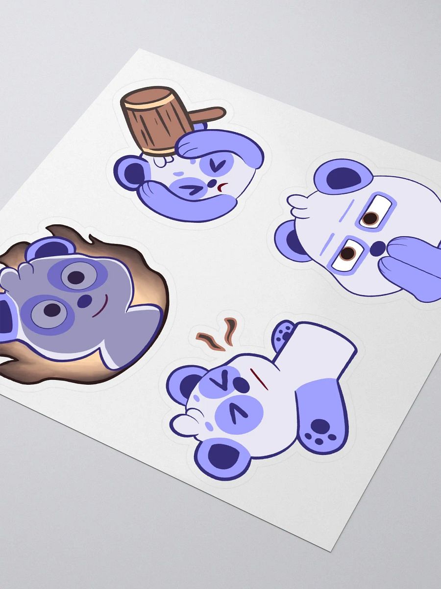 Stickerset: Fine, Bonk, Broken, Hmm product image (3)