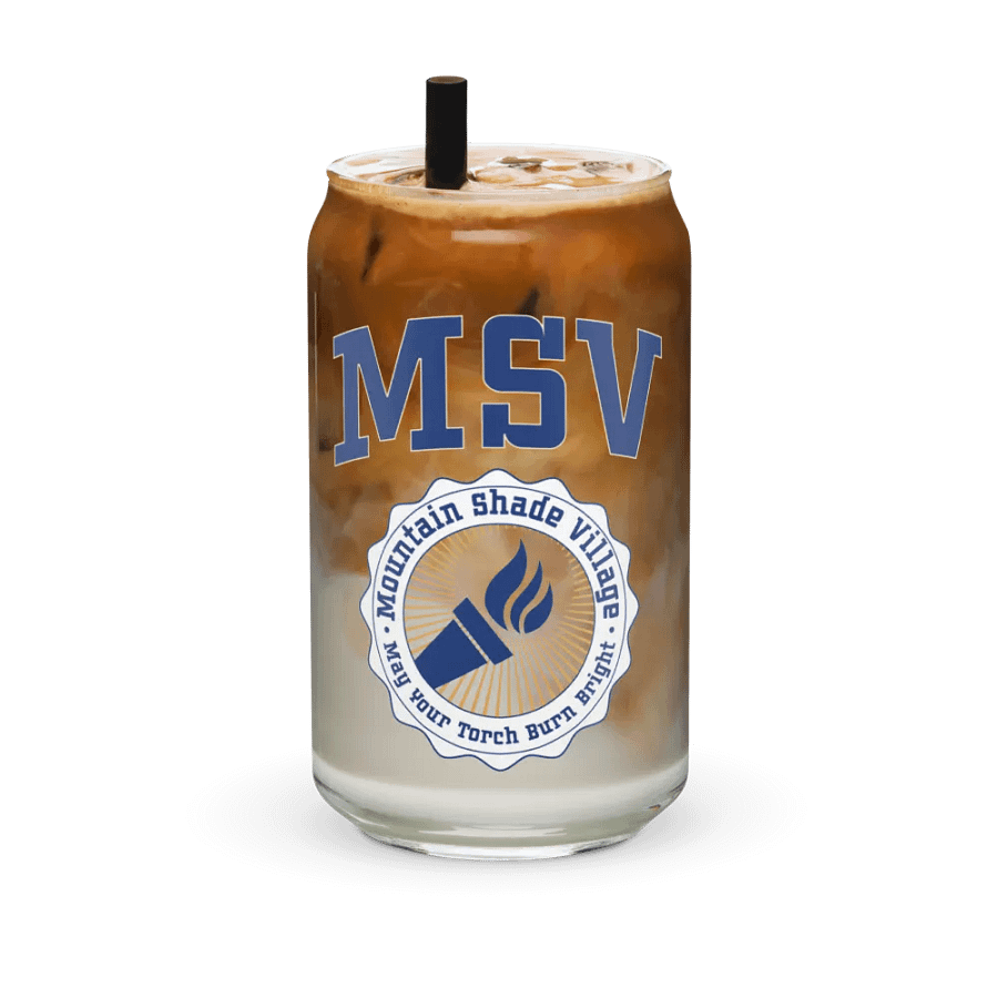 University MSV Can-Shaped Glass product image (36)