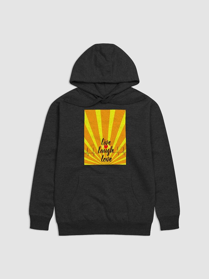 Live, Laugh, Love Heartbeat Hoodie product image (12)