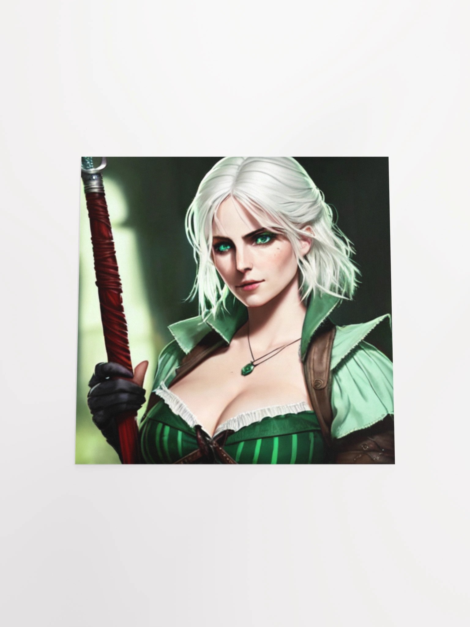 Enchanting Green-Eyed Sorcerer Poster product image (20)