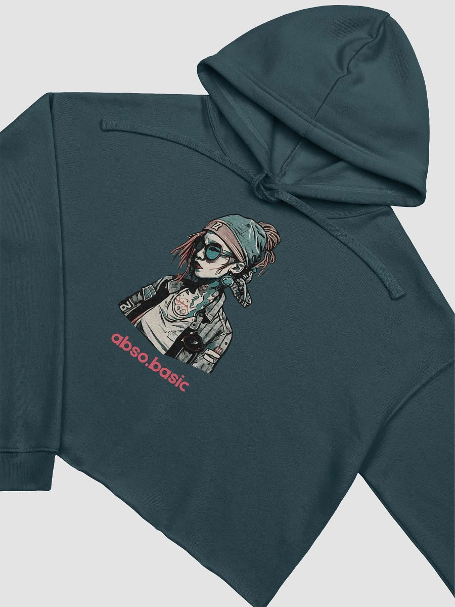 She's Bad Vintage Crop Hoodie product image (15)
